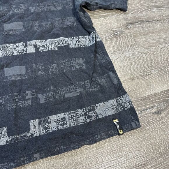 Vintage South Pole Star Voyage Collection Polo Shirt Size XL Computer Tech y2k - Picture 2 of 7